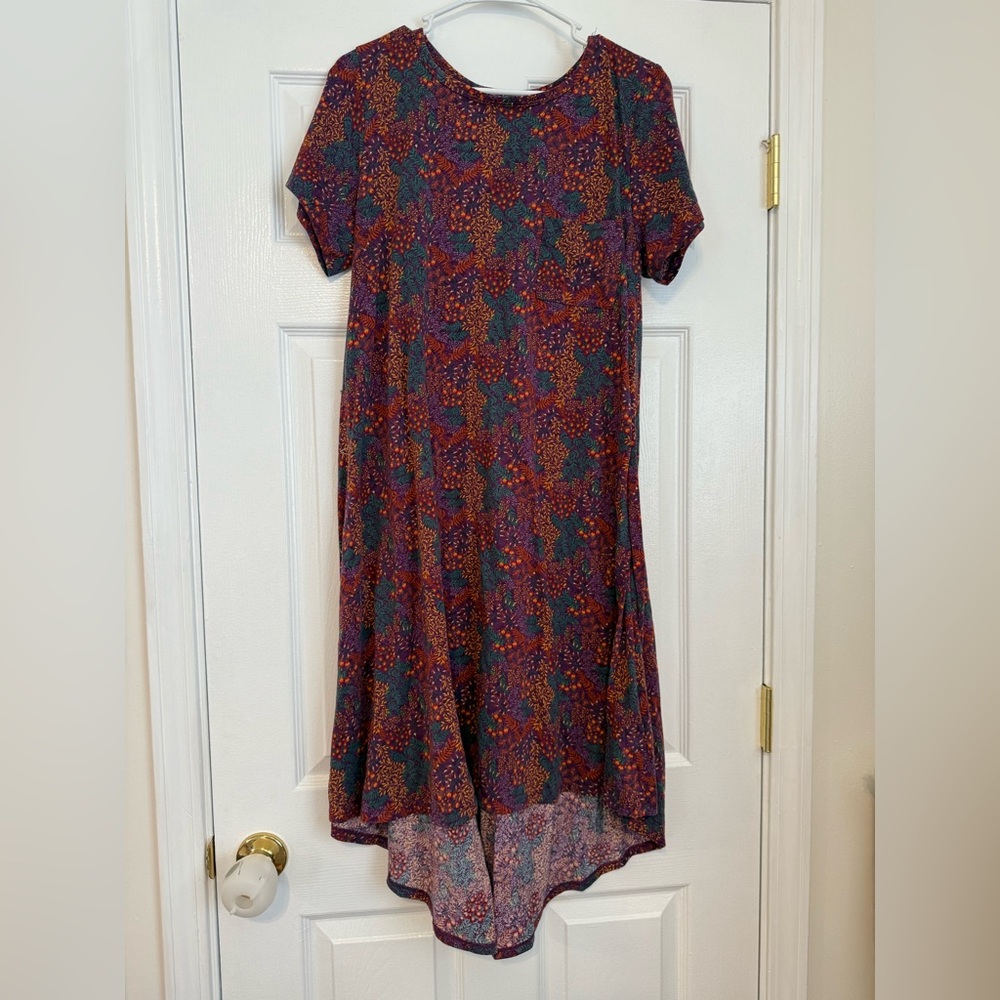LuLaRoe Floral Asymmetrical High-Low Sundress